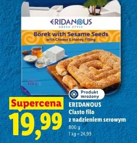 Eridanous Ciasto filo z nadzieniem serowym