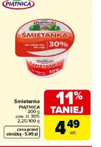Śmietanka PIĄTNICA