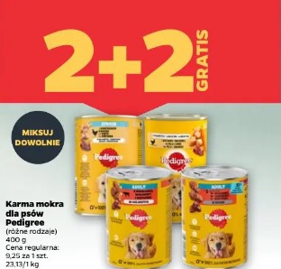 Karma mokra dla psów Pedigree