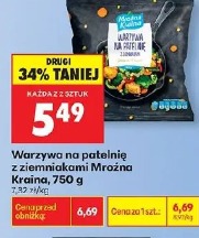 Warzywa na patelnię z ziemniakami Mroźna Kraina