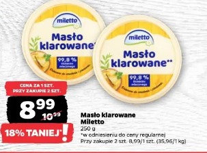 Masło klarowane Miletto