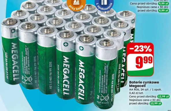 Baterie cynkowe Megacell