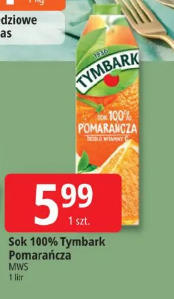 Sok 100% Tymbark Pomarańcza