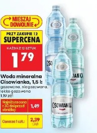 Woda mineralna Cisowianka