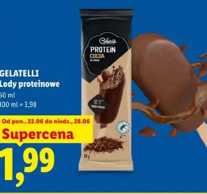 Gelatelli Lody proteinowe