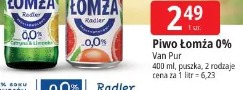 Piwo Łomża 0% Van Pur