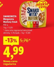 Smakowita Margaryna Maślany Smak