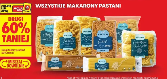 Wszystkie makarony Pastani