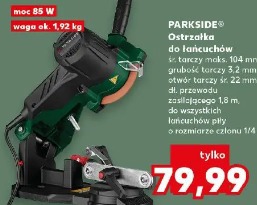 Parkside ostrzałka do łańcuchów