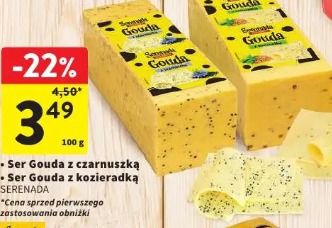 Ser Gouda z czarnuszką Serenada