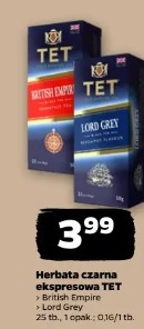Herbata czarna ekspresowa TET