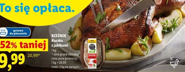 Rzeźnik Kaczka z jabłkami