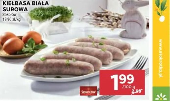 Kiełbasa biała surowa Sokołów