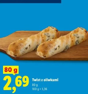 Twist z oliwkami