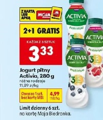 Jogurt pitny Activia