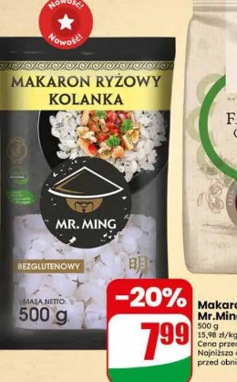 Makaron ryżowy kolanka Mr.Ming