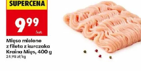 Mięso mielone z fileta z kurczaka Kraina Mięs