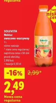 Solevita Nektar owocowo-warzywny