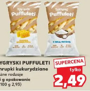 Tygyski pufuleti chrupki kukurydziane