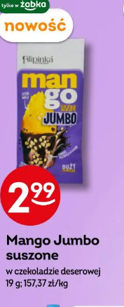Mango Jumbo suszone Filipinka