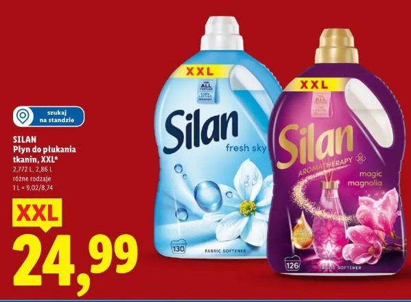 Silan płyn do płukania tkanin XXL
