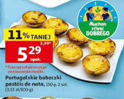 Portugalskie babeczki pastéis de nata