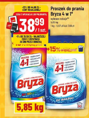 Proszek do prania Bryza 4 w 1