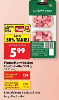 Pancetta w kostce Gusto Bello