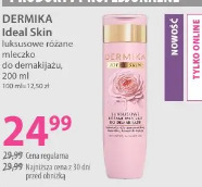 DERMIKA Ideal Skin luksusowe różane mleczko do demakijażu