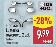 RIDE+GO Lusterka rowerowe, 2 szt.
