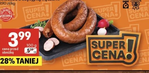 Kiełbasa z tradycyjnej wędzarni