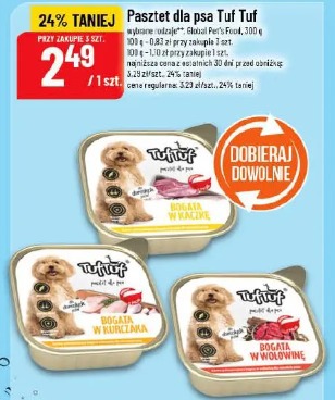 Pasztet dla psa Tuf Tuf