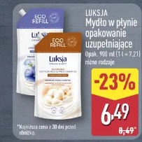 Luksja Mydło w płynie opakowanie uzupełniające