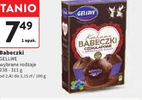 Babeczki GELWE wybrane rodzaje