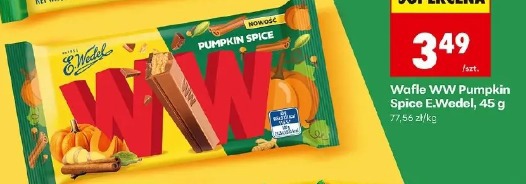 Wafle WW Pumpkin Spice E.Wedel