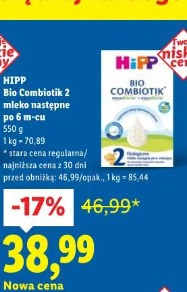 Hipp Bio Combiotik 2 mleko następne po 6 m-cu
