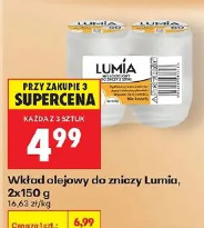 Wkład olejowy do zniczy Lumia