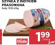 Szynka z indykiem prasowana Duda
