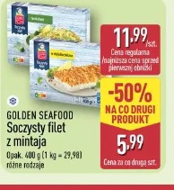 Golden Seafood Soczysty filet z mintaja