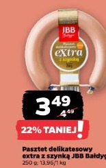 Pasztet delikatesowy extra z szynką JBB Bałdyga