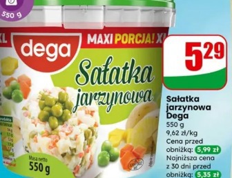 Sałatka jarzynowa Dega