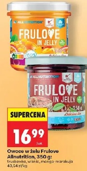 Owoce w żelu Frulove Allnutrition