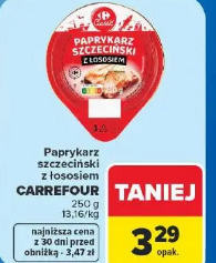 Paprykarz szczeciński z łososiem Carrefour