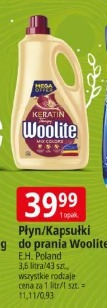 Płyn/Kapsułki do prania Woolite E.H. Poland
