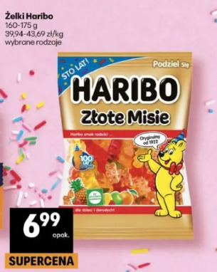 Żelki Haribo Złote Misie