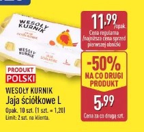 Wesoły Kurnik Jaja ściółkowe L