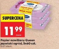 Papier nawilżany Queen japoński ogród