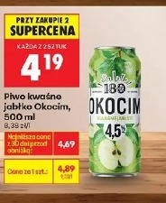 Piwo kwaśne jabłko Okocim