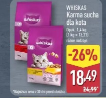 Whiskas Karma sucha dla kota