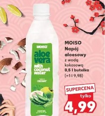 Moiso napój aloesowy z wodą kokosową
